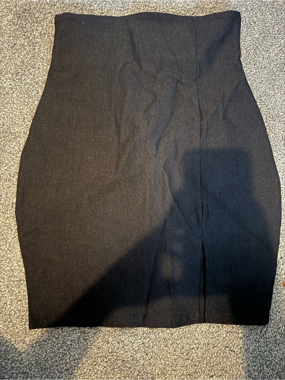 Windsor Black High-Waist Pencil Skirt